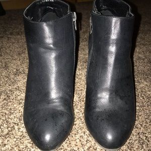 Madden Girl black wedges